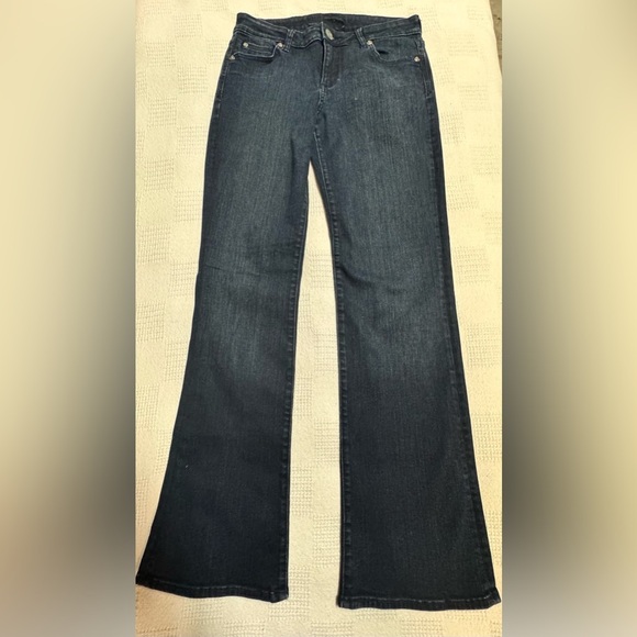 Kut from the Kloth Dark Blue Flare Jeans Women - Picture 1 of 13